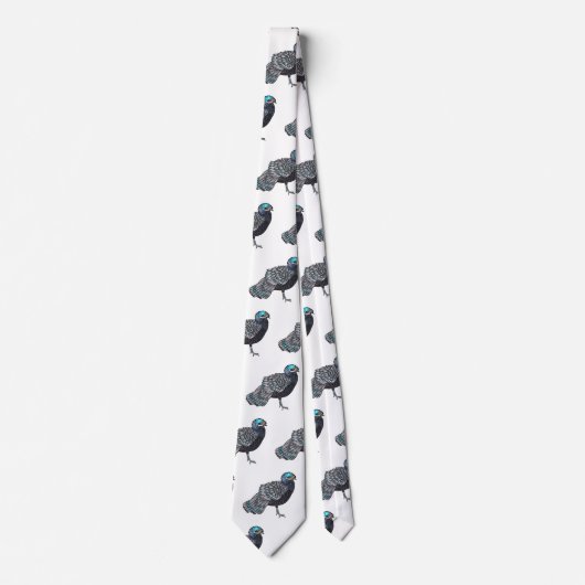 Cartoon Bornean Krawatte (Vorderseite)