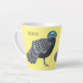 Cartoon Bornean Milchtasse (Linke Ecke)