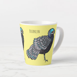 Cartoon Bornean Milchtasse