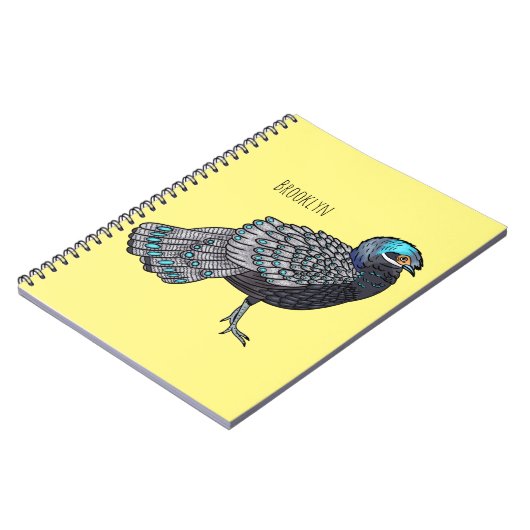 Cartoon Bornean Notizblock (Linke Seite)