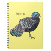 Cartoon Bornean Notizblock (Vorderseite)