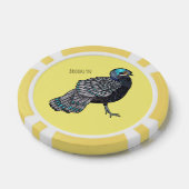 Cartoon Bornean Pokerchips (Einzeln)