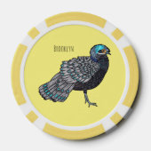 Cartoon Bornean Pokerchips (Rückseite)