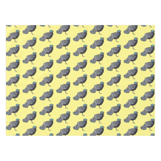 Cartoon Bornean Tischdecke (Vorderseite (Horizontal))