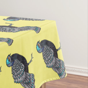 Cartoon Bornean Tischdecke