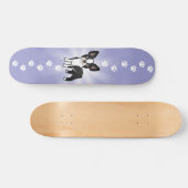 Cartoon-Boston-Terrier Skateboard (Horizontal)