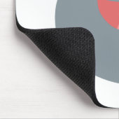 Cartoon Bouncy Pig mousepad (Ecke)