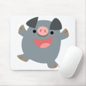 Cartoon Bouncy Pig mousepad (Mit Mouse)