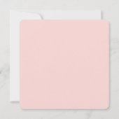 Cartoon Boy Hearts Girl Liebe Paare Kinderdusche Einladung (Rückseite)