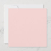 Cartoon Boy Hearts Girl Liebe Paare Kinderdusche Einladung (Rückseite)