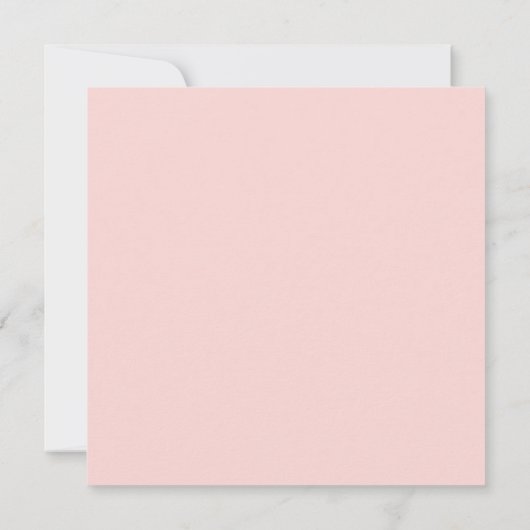 Cartoon Boy Hearts Girl Liebe Paare Kinderdusche Einladung (Rückseite)