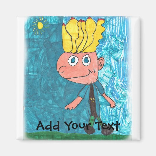 Cartoon Boy - Timmy Magnet (Vorne)