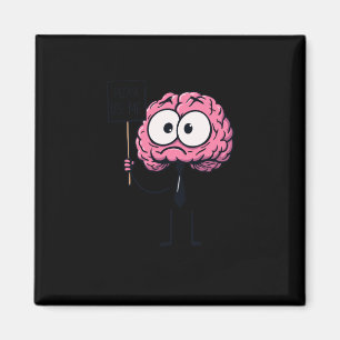 Cartoon Brain Joke Bitte verwenden Sie mich Männer Magnet
