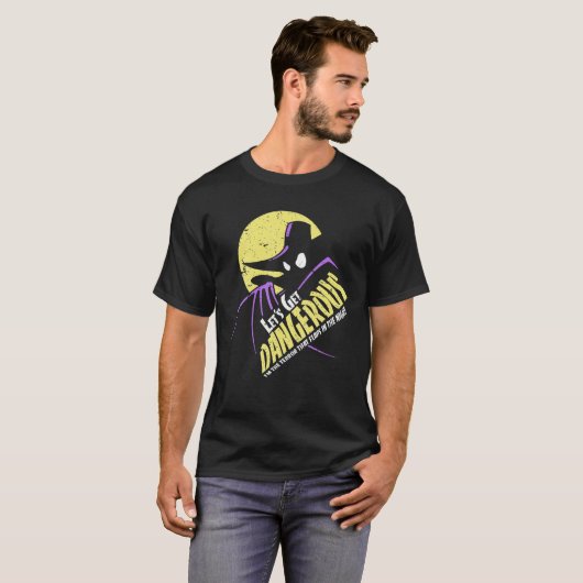 Cartoon bringen uns gefährlichen Noir T-Shirt (Vorne ganz)