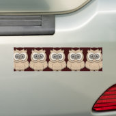Cartoon Brown Owl Autoaufkleber (Auf Auto)