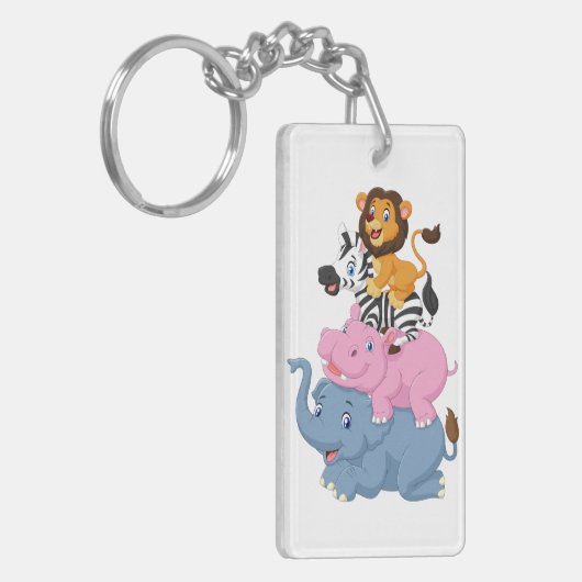 Cartoon Buddies Schlüsselanhänger (Vorderseite links)