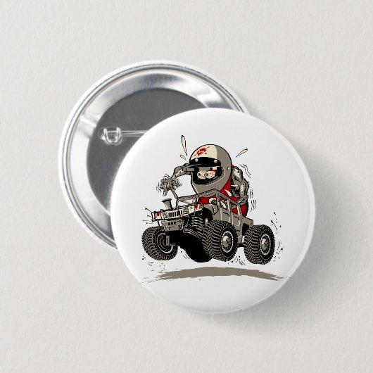 Cartoon Buggy Button (Vorne & Hinten)