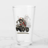 Cartoon Buggy Glas (Rückseite)