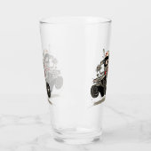 Cartoon Buggy Glas (Links)