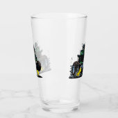Cartoon Buggy Glas (Links)