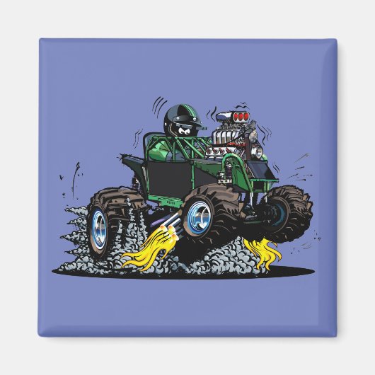 Cartoon Buggy Magnet (Vorne)