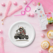 Cartoon Buggy Pappteller (Party)