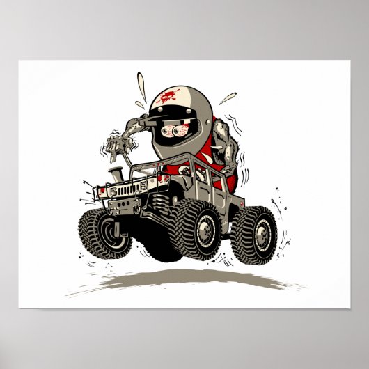 Cartoon Buggy Poster (Vorne)