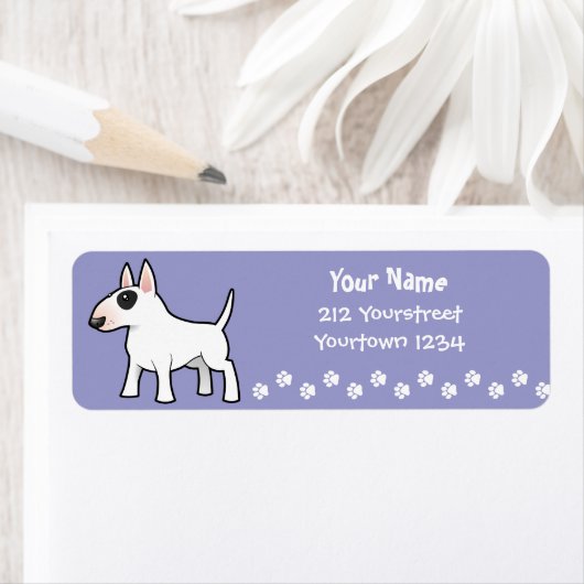 Cartoon Bull Terrier (Insitu)