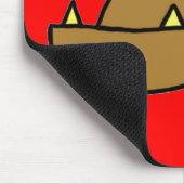 Cartoon Bulldog Mousepad (Ecke)
