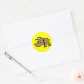 Cartoon Bulldog Stickers (Umschlag)