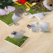 Cartoon Bunny / Baby Rabbit Jigsaw Puzzle für Kind (Seite)