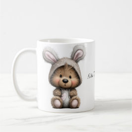 Cartoon Bunny Bear Ceramic Coffee Mug Kaffeetasse
