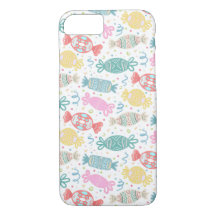 Cartoon bunte festliche Bonbons