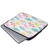 Cartoon bunte festliche Bonbons Laptopschutzhülle (Vorne Knopf)