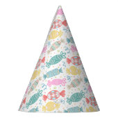 Cartoon bunte festliche Bonbons Partyhütchen (Links)