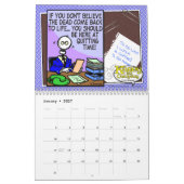 Cartoon-Bürokalender Kalender (Jan 2027)