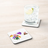 Cartoon Butterflies Untersetzer (Rechte Seite)