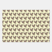 Cartoon Butterfly Geschenkpapier Set (Vorderseite 3)
