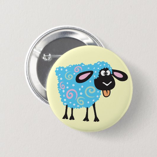 Cartoon Button (Vorne & Hinten)