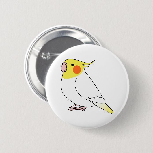 Cartoon Button (Vorne & Hinten)