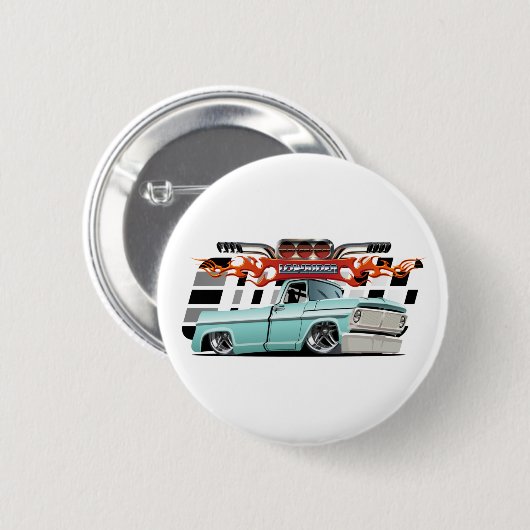 Cartoon Button (Vorne & Hinten)