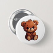 Cartoon Button (Vorne & Hinten)