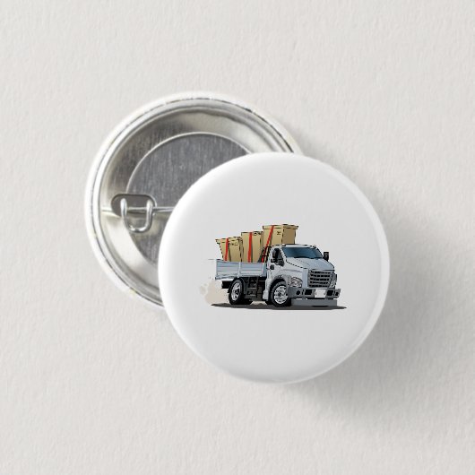 Cartoon Button (Vorne & Hinten)