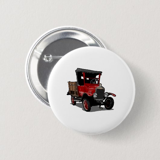 Cartoon Button (Vorne & Hinten)