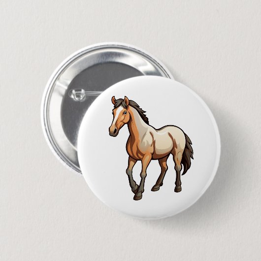 Cartoon Button (Vorne & Hinten)