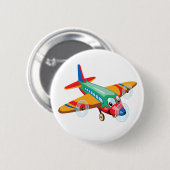Cartoon Button (Vorne & Hinten)
