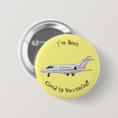 Cartoon Button (Vorne & Hinten)