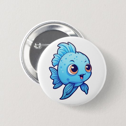 Cartoon Button (Vorne & Hinten)