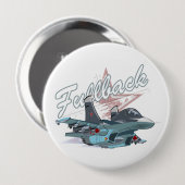 Cartoon Button (Vorne & Hinten)