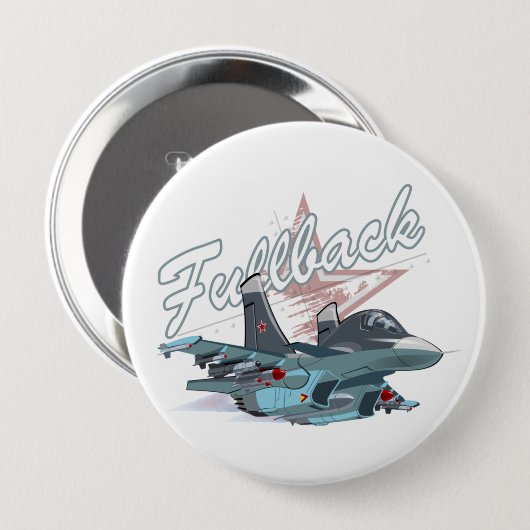 Cartoon Button (Vorne & Hinten)